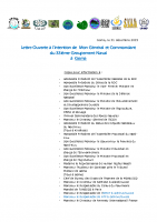 Lettre Ouverte Destruction lac Edourd Force Navale