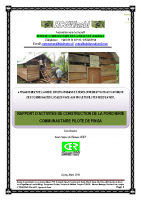 RAPPORT DE CONSTRUCTION DE LA PORCHERIE