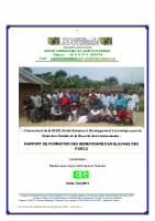 RAPPORT FORMATION BENEFICIAIRES