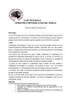 Presentation du club CPN Gorilla